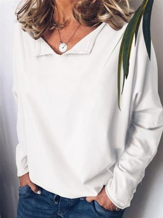 Women's Plain Sweatershirt