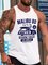Vintage Surfing Vacation Beach Theme Tank Top