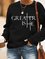 Greater Is He Cross Women's Sweatshirt