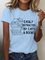 Easily Distracted By Cats And Books Cotton T-shirt