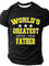 Worlds Greatest Farter I Mean Father Cotton T-Shirt