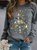 Funny Cats Christmas Tree Casual Sweatshirt