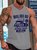 Vintage Surfing Vacation Beach Theme Tank Top