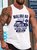 Vintage Surfing Vacation Beach Theme Tank Top