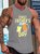 First Father's Day New Father Gift Tank Top