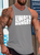Always Hungry Funny Cotton Blends Letter Sleeveless Knit Tank