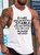 Mens If I Was Skinny And Mentally Stable I’d Be Unstoppable Y’all Are Lucky I’m Squishy And Crazy, Skinny and Squishy Humor Sarcastic Sleeveless Crew Neck Knit Tank