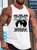 Dad And Son Not Always Eye To Eye But Always Heart To Heart Sleeveless Crew Neck Knit Tank