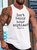 Isn't Happy Hour Anytime Mega Pint Crew Neck Sleeveless Knit Tank