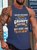 Funny Grumpy Old Man Crew Neck Tank Top