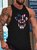 Lion Us Flag Men's Sleeveless Casual Tank Top