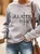 Greater Is He Cross Women's Sweatshirt