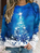 Womens Christmas Crew Neck Sweatshirt