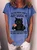 Let Me Pour You A Tall Glass Of Get Over It Oh And Here’s A Straw So You Can Suck It Up Women's Cat T-Shirt