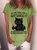 Let Me Pour You A Tall Glass Of Get Over It Oh And Here’s A Straw So You Can Suck It Up Women's Cat T-Shirt