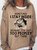 Women’s Funny Letter Cat Print Casual Sweatshirt