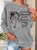 Women's The Therapy A Horse Can Give Crew Neck Loose Simple Sweatshirt