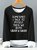 Women's Funny Casual Crew Neck Sweatshirt