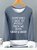 Women's Funny Casual Crew Neck Sweatshirt