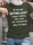 Men's At My Age Getting Lucky Means Walking Into A Room And Remembering Why I Am There Funny Dog Graphic Print Text Letters Cotton Casual T-Shirt