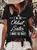 Women’s I’m The Oldest Sister I Make The Rules Crew Neck Casual T-Shirt