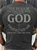 Men's Christian The reason I am old and wise because God protected me Casual Cotton Crew Neck T-Shirt