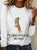 Women's Funny Word Yes I Really Need These Books Print Text Letters Regular Fit Simple Shirt