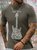 Men's The Best Guitar Funny Love Music Graphic Print Text Letters Loose Cotton Casual T-Shirt