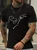 Men’s Dog Fist Bump Casual Regular Fit T-Shirt