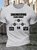 Men's Engineering Flow Chart Use More Duct Tape No Problem Use More Lube Funny Graphic Printing Casual Loose Crew Neck Cotton T-Shirt