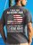 Men's I Am An American I Have The Right To Bear Arms Your Approval Is Not Required Funny Graphic Printing Independence Day Cotton Crew Neck Casual T-Shirt