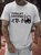 Men's Funny Forklift Certified Graphic Printing Text Letters Casual Cotton T-Shirt