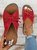 Casual Bowknot Hollow out Comfy Wedge Heel Slide Sandals
