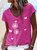 Women's Butterfly Dandelion Casual Cotton-Blend T-Shirt