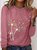 Women's Cat Dandelion Casual Cotton-Blend Shirt