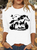 Women's Horse Lover Casual Crew Neck Cotton-Blend Shirt