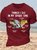Men’s Cotton Funny Fishing Lover Fishing Things I Do In My Spare Time Casual T-Shirt