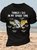 Men’s Cotton Funny Fishing Lover Fishing Things I Do In My Spare Time Casual T-Shirt