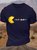 Men's Cotton Solar System Funny Planet Crew Neck T-Shirt