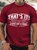 Men's That'S It! Whoever Is In Charge Of Making Sure I Don'T Do Stupid Shit Is Fired Crew Neck Cotton Casual T-Shirt