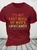 Men's It's Not Easy Being My Wife Arm Candy Vintage Casual Cotton T-Shirt