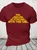 Men's The Sarcasm Is Strong With This One Casual Text Letters Loose Crew Neck Cotton T-Shirt