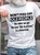 Men's Don't Piss Off Old People Svg, Funny Grandparents Loose Cotton Casual T-Shirt