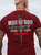 Man of God - Husband Dad Papa - Ultra MAGA Crew Neck Cotton Casual Text Letters T-Shirt