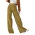 Women's  H-Line Straight Pants Daily Going Out Pants Black Casual Buckle Plain Spring/Fall Pants