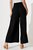 Women's  H-Line Straight Pants Daily Going Out Pants Black Casual Knot Front Plain Spring/Fall Pants