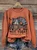 Women'S No, Not Today (And It Won'T Look Good Tomorrow) Cat Print Casual Crew Neck Sweatshirt