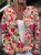 Casual 3D Printing Crew Neck Knitted Cardigan