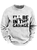 I'll Be In The Garage Funny Men's Sweatshirt