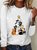 Dog Print Casual T-Shirt